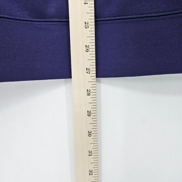 TCU Horned Frogs Hoodie Mens Large Nike Sweatshirt Purple Pullover Dri Fit - Picture 5 of 9